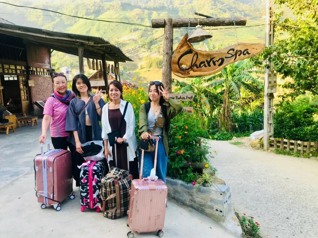 Charm Spa & Homestay Lao Tchay Exterior photo
